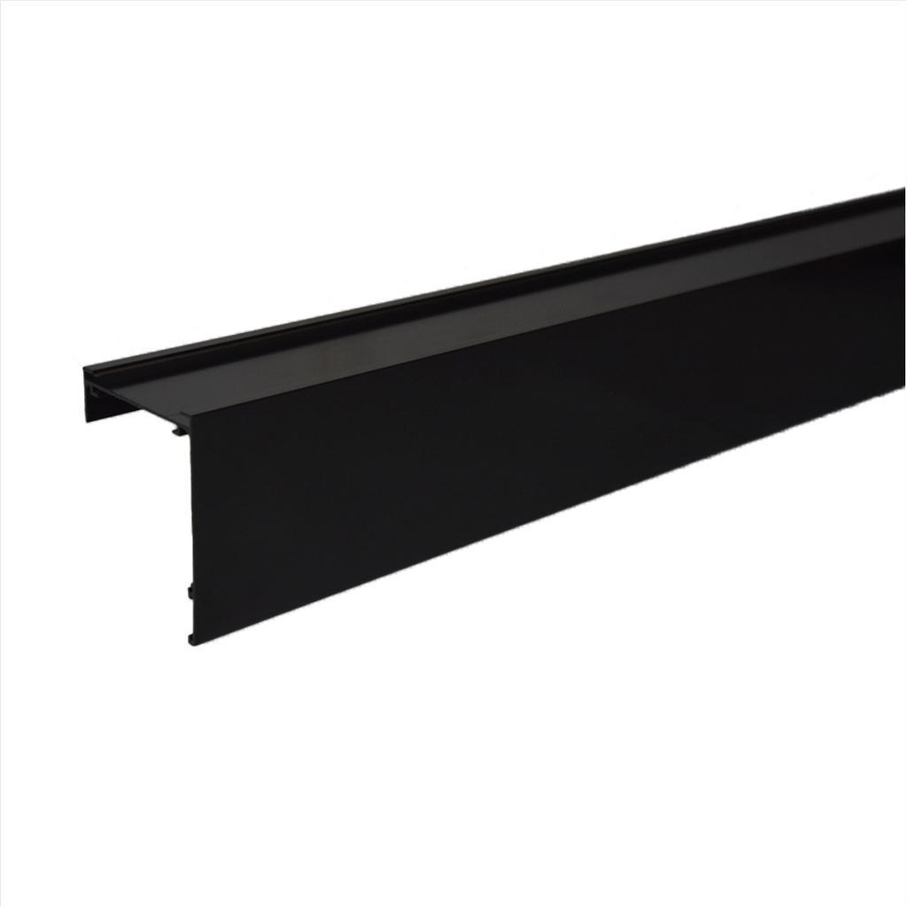 *Cenefa CARRE Cubrecortina x 6,00 mts NEGRA