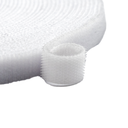 Abrojo Bifaz Correa Sujetador De Cables 10 mm x 10 mts BLANCO