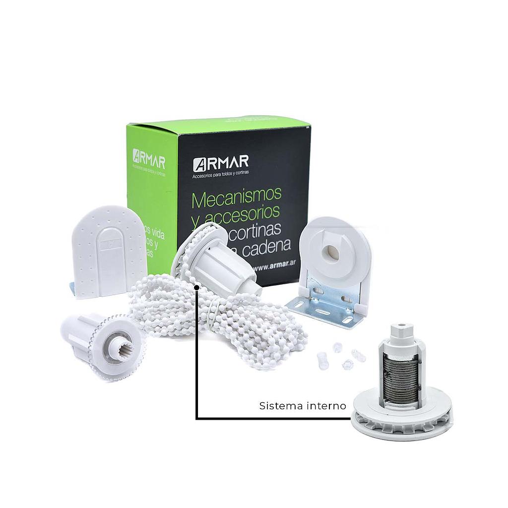 *Sistema PLUS 41 mm BLANCO - 10 Kgs 9m2 - c/ 5 mts cadena