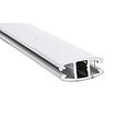 *Perfil Aluminio simple CP2-6 mts BLANCO contrapeso Roller