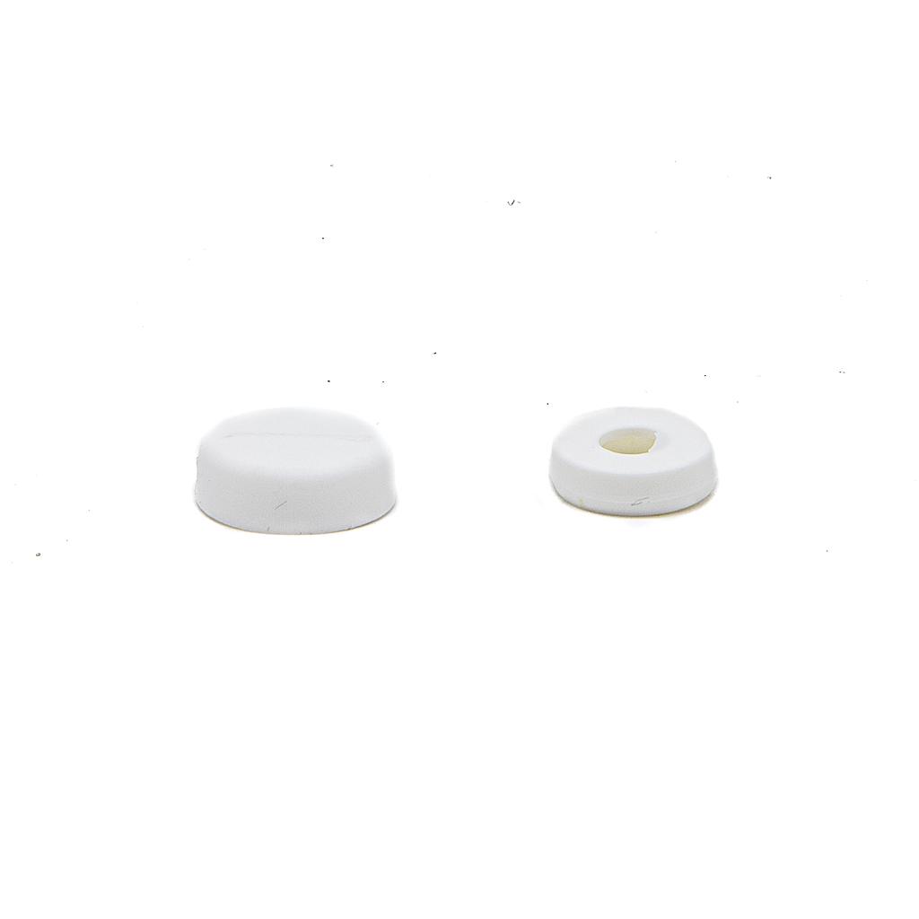 Arandela con tapa p/tornillo x 200 juegos