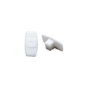 *Tapa lateral plastica BLANCO perfil aluminio Simple CP2