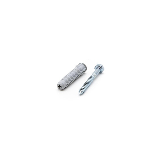 [ATA001410] Bolsa x 50u. Tarugos 10 SX con TIRAFONDOS 1/4x2 1/4