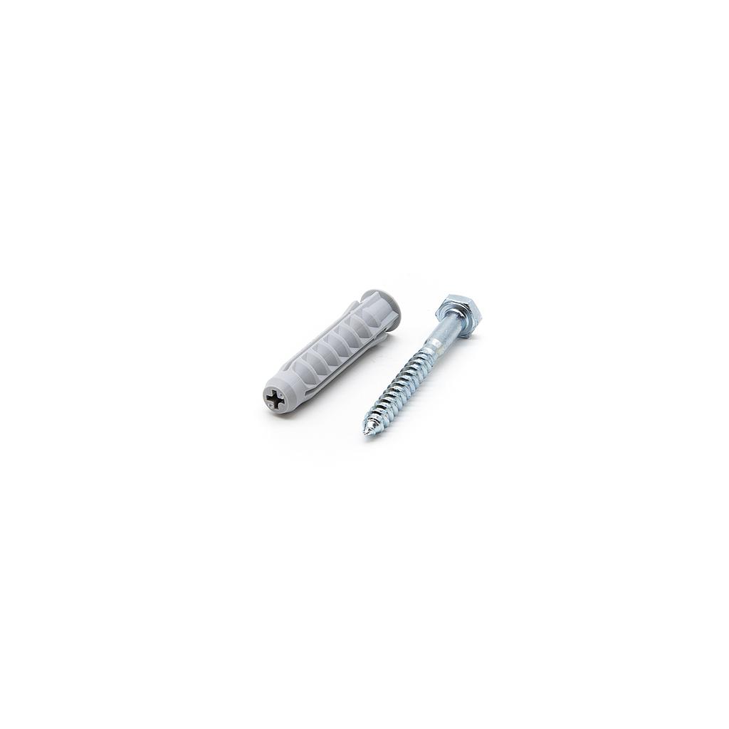 [ATA001410] Bolsa x 50u. Tarugos 10 SX con TIRAFONDOS 1/4x2 1/4