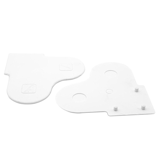 [TRO02066] *Tapas para Soportes DOBLES 32 plus y 41 plus BLANCAS