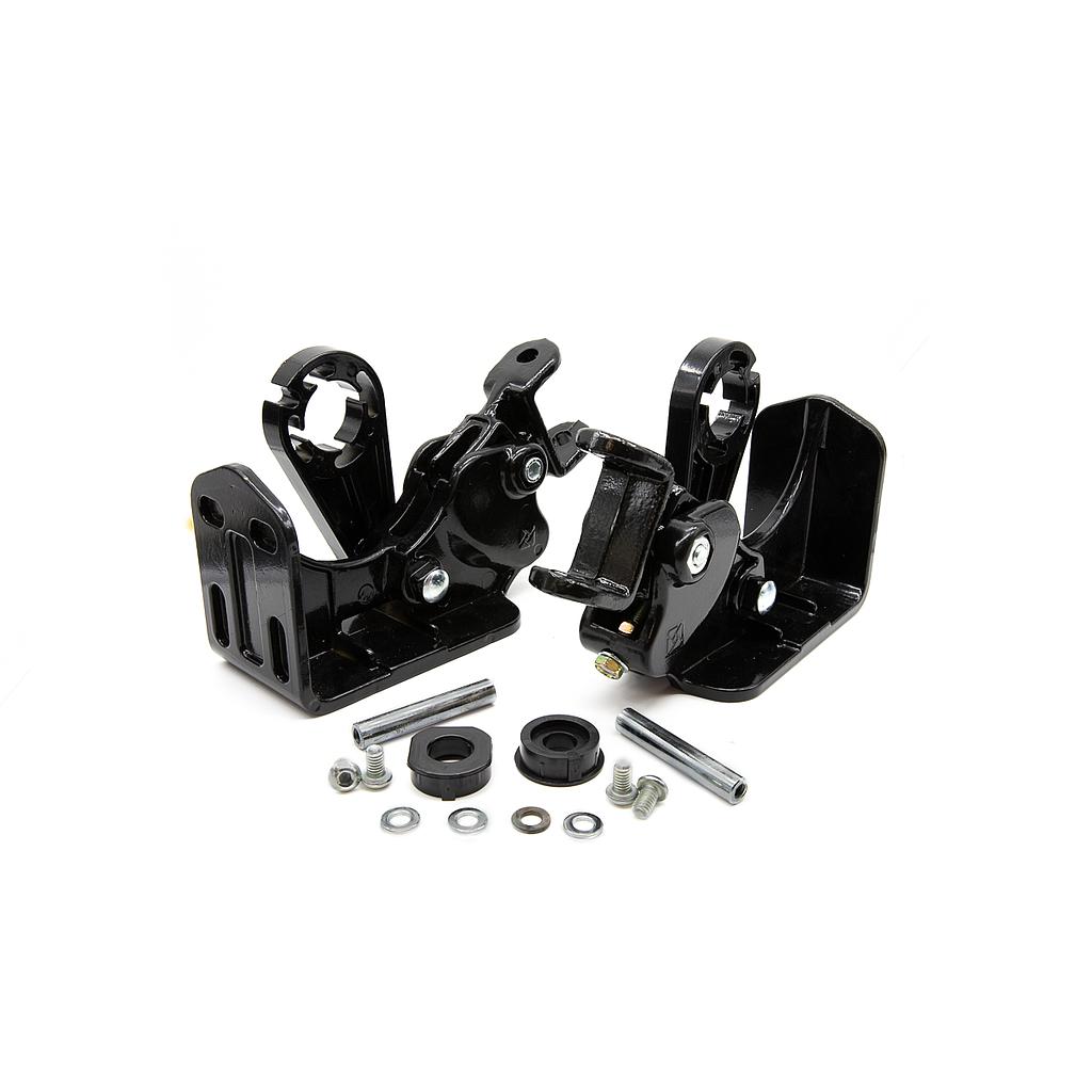 [TAI006N] Soporte punta / punta Importado Negro 