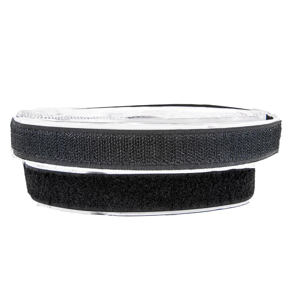 [ABRO053] Abrojo AUTOADHESIVO de 20 mm x 10 mts Negro