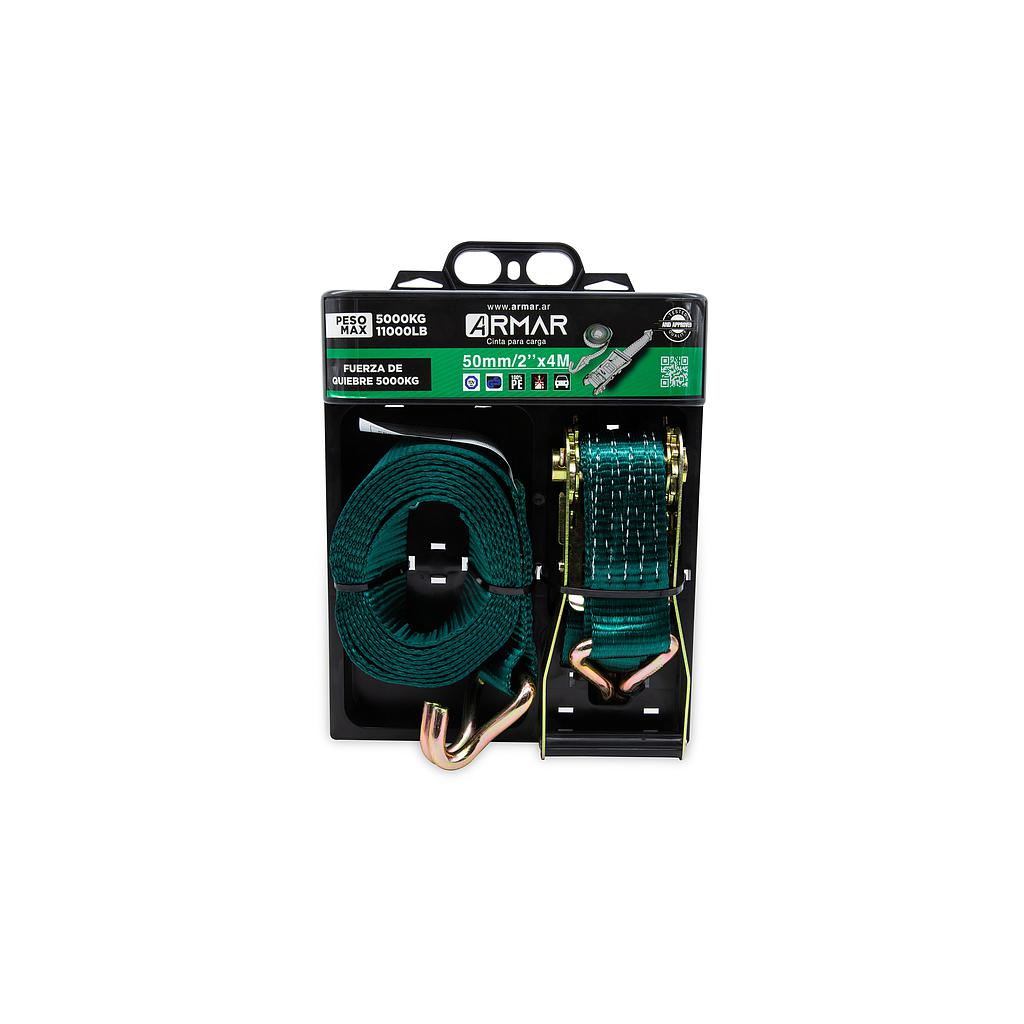 [PT20291] Traca Traka y Cinta para CARGA COMPLETO 50mm/ 2" x 4 mts (5000 kilos)