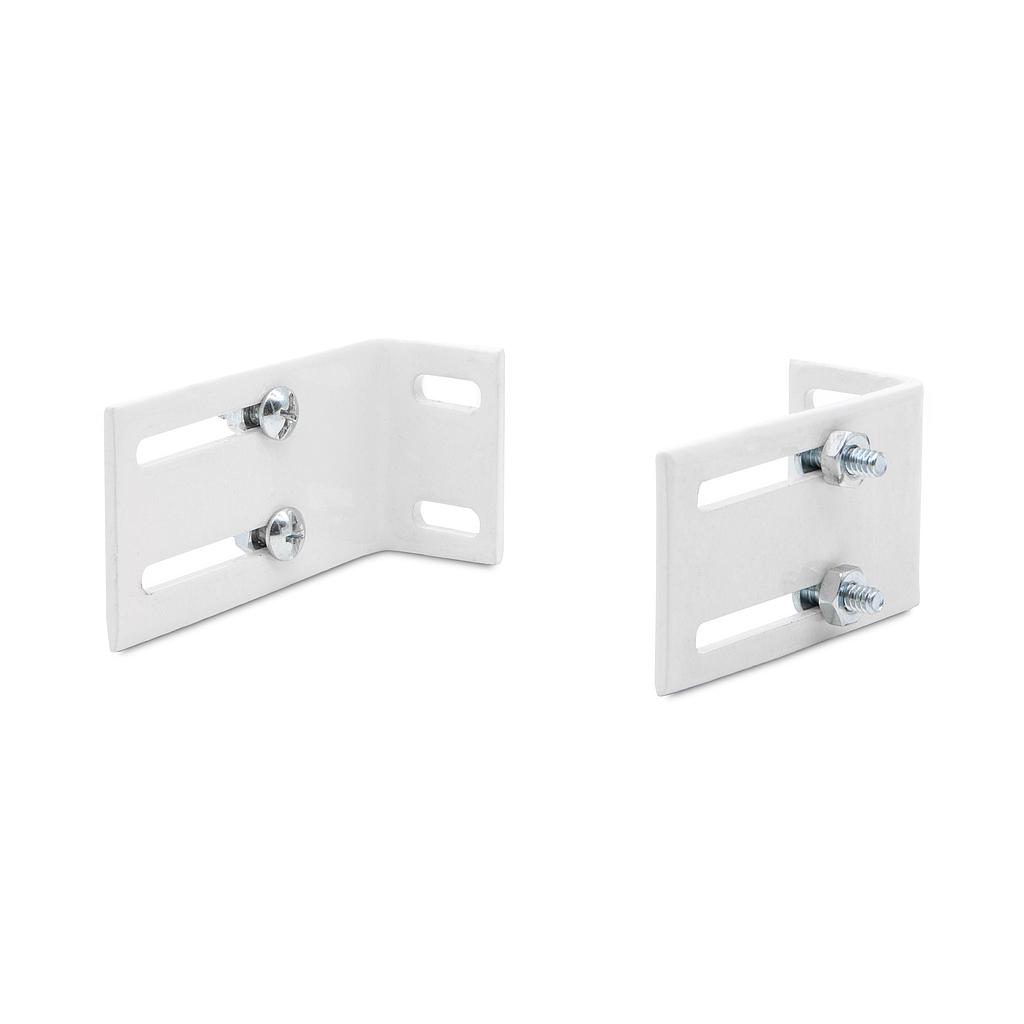 [EPO378] *Escuadra para Panel Oriental / Banda Vertical / Desplazador de Sistema Roller BLANCA