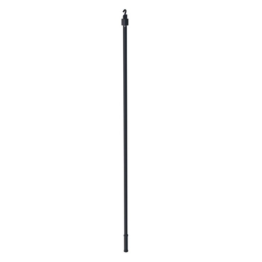 [BPO02N] *BASTON 0,85 mts panel oriental de aluminio NEGRO