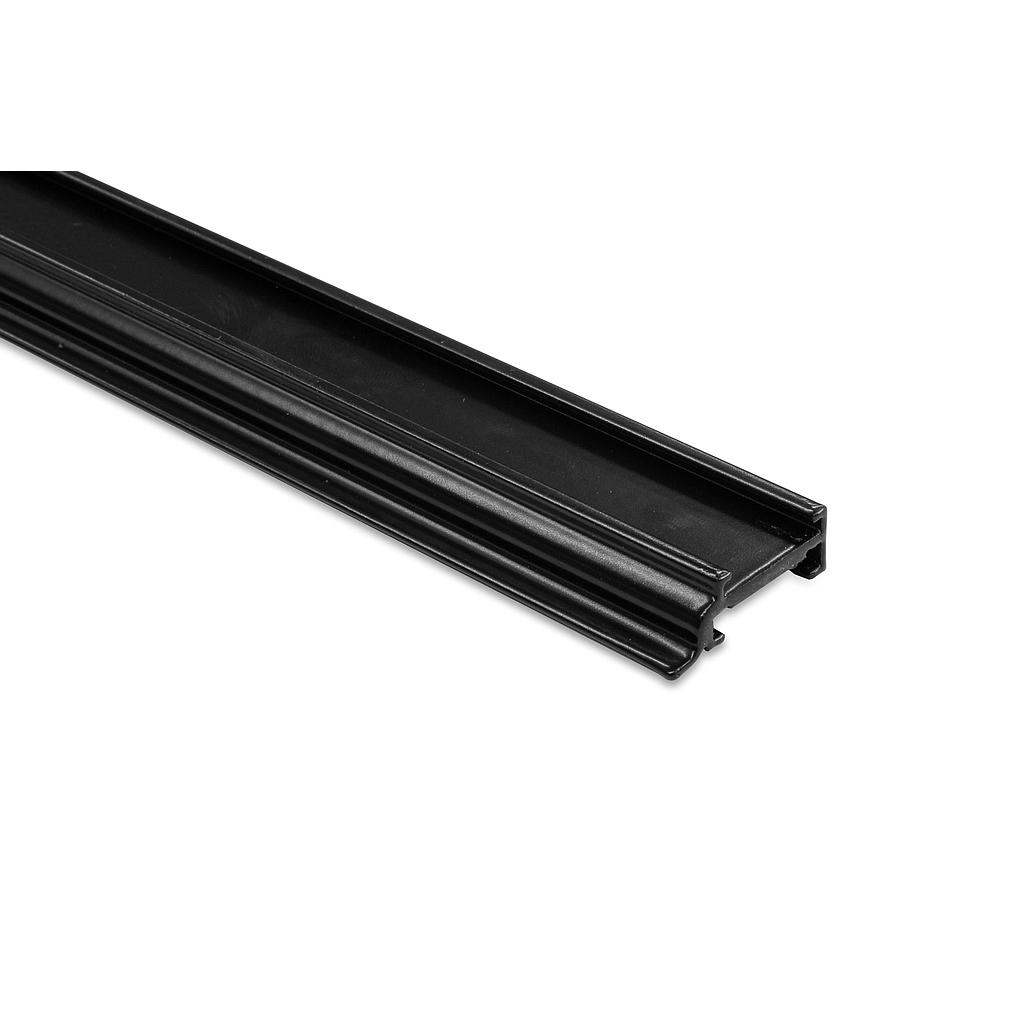 [6198N3] *Perfil TELA Panel Oriental NEGRO x 3 Mts