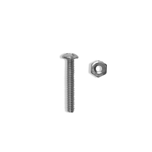 [PIATPE1] TORNILLO y TUERCA para esquinero PILETA x 8 UNIDADES