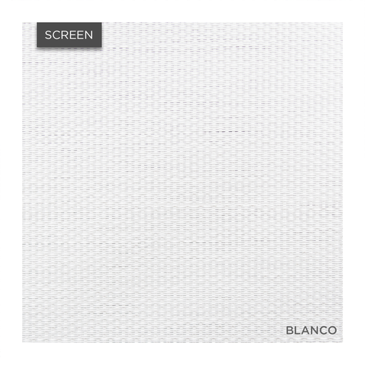 [TSS01B] Screen SAULEDA Blanco (ancho 2,60 mts) al 5%