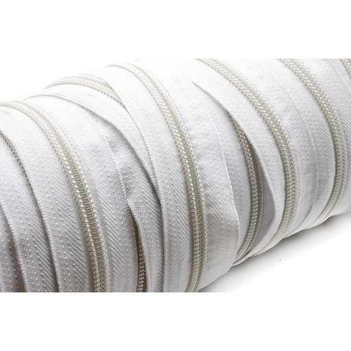 [ACI0053] Cierre reforzado nro.10 blanco x metro