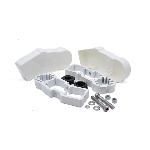 [TAI0057] Soporte de máquina con tapa plástica Blanco