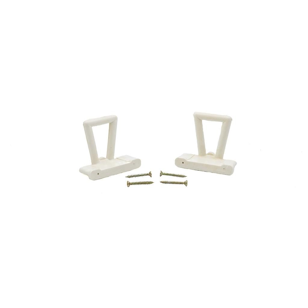 [TEB0006] *Enganche TP1 a Perfil BLANCO