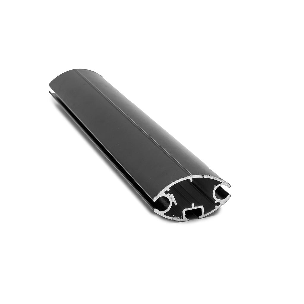 [TFR0078] *Barra Frente TP1 NEGRO Caida Vertical x 4 mts